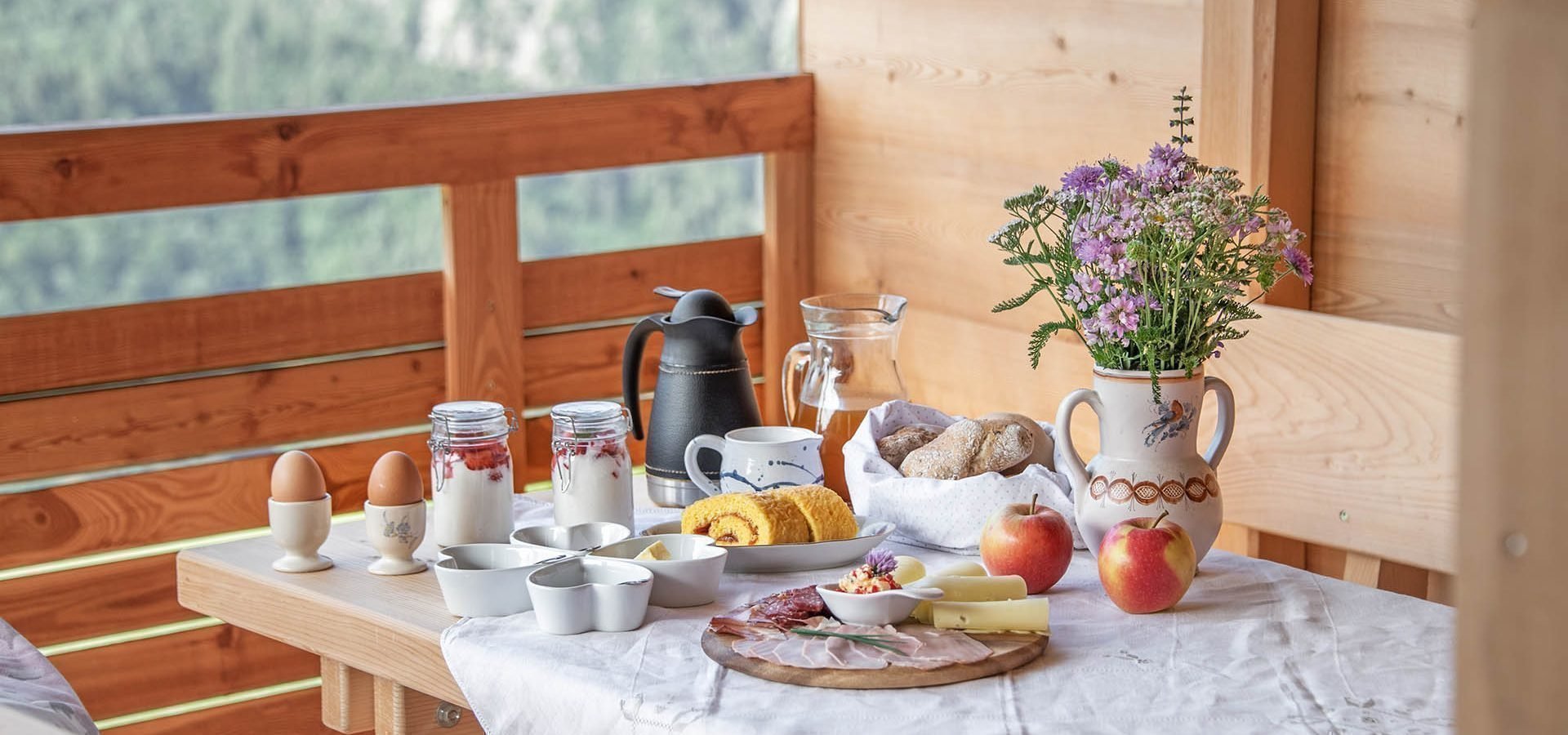 Urlaub auf dem Bauernhof mit Frühstück