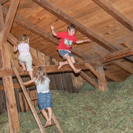 Kinderurlaub in Südtirol auf dem Bauernhof in den Dolomiten