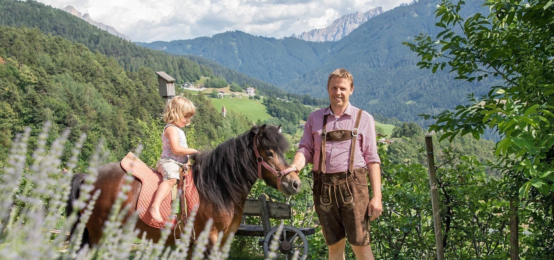 Kinderurlaub am Bauernhof Südtirol