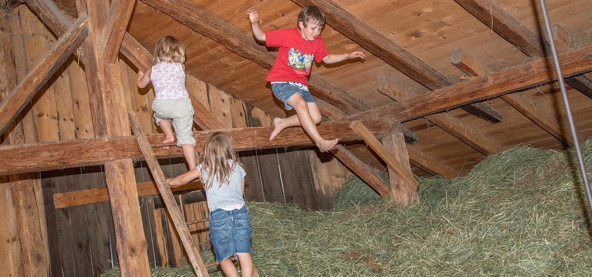 Kinderurlaub in Südtirol auf dem Bauernhof in den Dolomiten