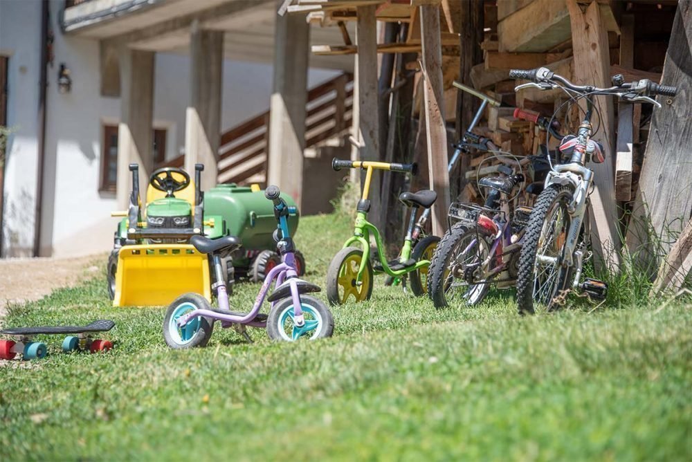 Kinderurlaub in Südtirol auf dem Bauernhof in den Dolomiten