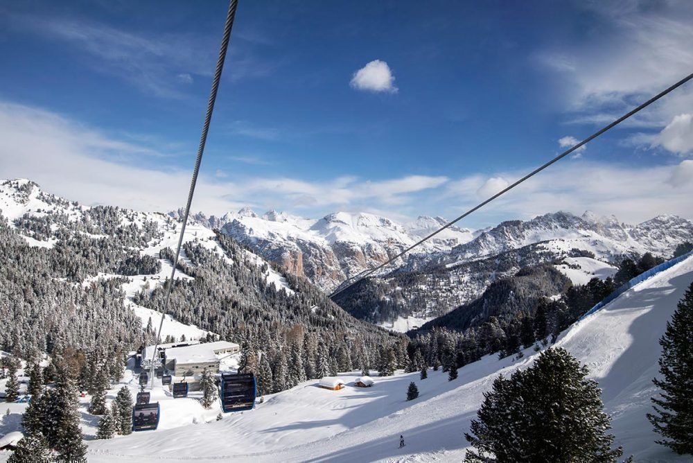 Fantastische Dolomiten Skigebiete