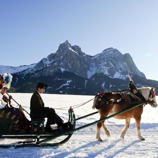 Favolose aree sciistiche nelle Dolomiti