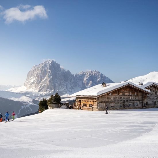 Favolose aree sciistiche nelle Dolomiti