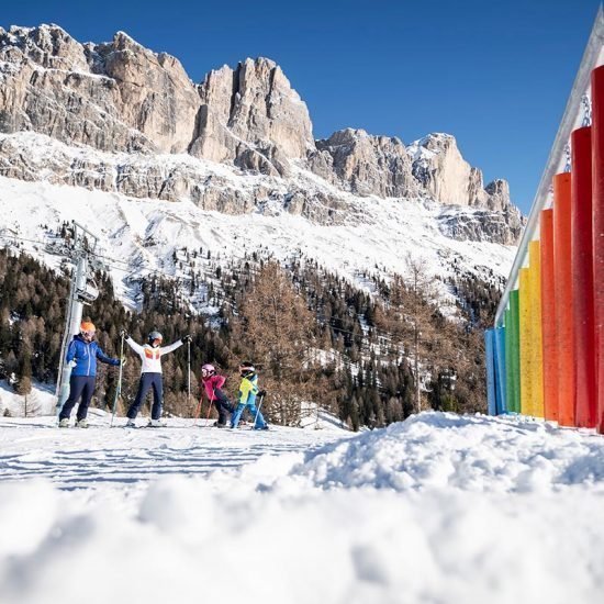 Fantastische Dolomiten Skigebiete