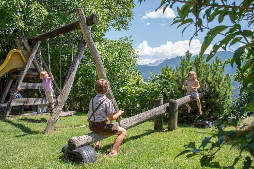 Kinderurlaub in Südtirol auf dem Bauernhof in den Dolomiten